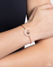 Load image into Gallery viewer, Abstract Atmosphere - Copper bracelet B013