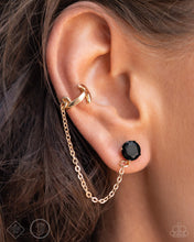 Load image into Gallery viewer, Manifesting Good - Gold ear cuff earring Sept 2024 FF A095