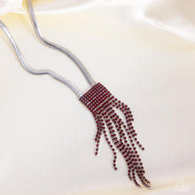 Load image into Gallery viewer, Straighten Up - Red necklace D076