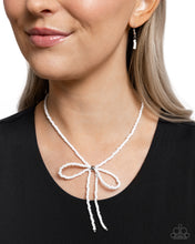 Load image into Gallery viewer, High-Class Hype - White necklace E015