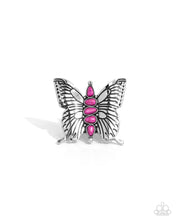 Load image into Gallery viewer, Brash Butterfly - Pink ring E073