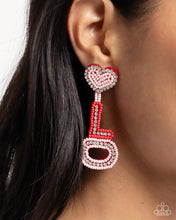 Load image into Gallery viewer, Visible Valentines - Multi earring E050
