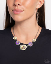 Load image into Gallery viewer, Floral Facade - Yellow necklace BOX 8