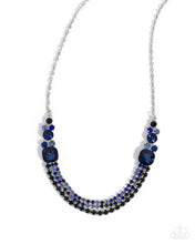 Load image into Gallery viewer, Relaxed Refinement - Blue necklace A095