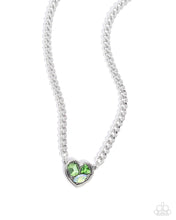 Load image into Gallery viewer, Tasteful Triad - Green necklace E017