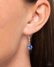 Load image into Gallery viewer, Anchored Accent - Blue necklace 1681