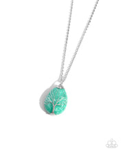 Load image into Gallery viewer, Stony Status - Green necklace D071