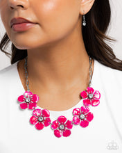 Load image into Gallery viewer, Eternal Efflorescence - Pink necklace E019