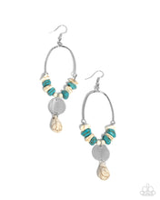 Load image into Gallery viewer, Suspended Santa Fe - White earring A096