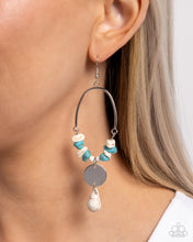 Load image into Gallery viewer, Suspended Santa Fe - White earring A096