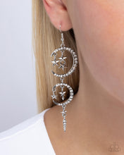 Load image into Gallery viewer, Celestial Cascade - White earring B059