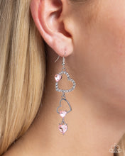 Load image into Gallery viewer, Courting Cascade - Pink earring E044