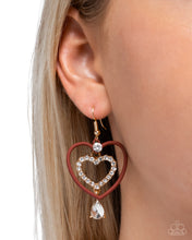 Load image into Gallery viewer, Soft and Sweet - Red earring E021