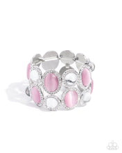 Load image into Gallery viewer, Affixed Appeal - Pink bracelet A054