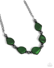 Load image into Gallery viewer, Refulgent Reformation - Green necklace E055