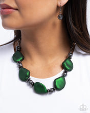 Load image into Gallery viewer, Refulgent Reformation - Green necklace E055