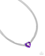 Load image into Gallery viewer, Malibu Infatuation - Purple necklace 2192