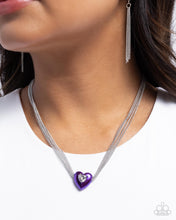 Load image into Gallery viewer, Malibu Infatuation - Purple necklace 2192