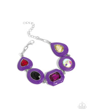 Load image into Gallery viewer, Glazed Guest - Purple bracelet A035