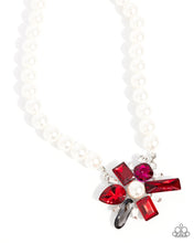 Load image into Gallery viewer, Prismatic Potential - Red necklace D001
