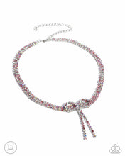Load image into Gallery viewer, Buckingham Bow - Pink necklace Feb 2025 LOP A002