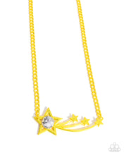 Load image into Gallery viewer, Meteor Moment - Yellow necklace A064