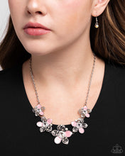 Load image into Gallery viewer, April Showers Bring Flowers - Pink necklace E043
