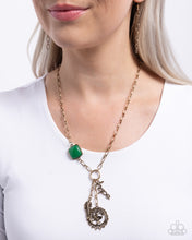 Load image into Gallery viewer, Hopeful Heights - Green necklace A003
