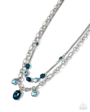 Load image into Gallery viewer, Just for this Moment - Blue necklace LRSHELF