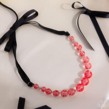 Load image into Gallery viewer, Lace Maker - Red necklace E033