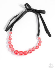 Load image into Gallery viewer, Lace Maker - Red necklace E033