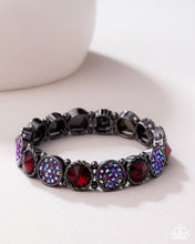 Load image into Gallery viewer, Take A Moment To Reflect - Red bracelet PINK DIAMOND EXCLUSIVE A013