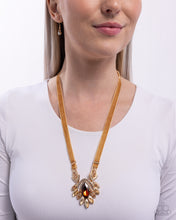 Load image into Gallery viewer, Ravishing Ribbon - Brown necklace A062