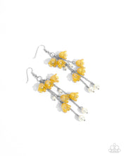 Load image into Gallery viewer, Suspended Sophistication - Yellow earring B044