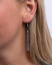 Load image into Gallery viewer, Key Ring - Silver lanyard necklace D026