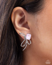 Load image into Gallery viewer, Positively Radiant - Pink post earring A101