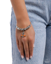 Load image into Gallery viewer, Luminescent Landing - Orange bracelet C029