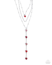 Load image into Gallery viewer, Valiant Valentine - Red necklace E046