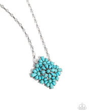 Load image into Gallery viewer, Stony Strength - Blue necklace E016