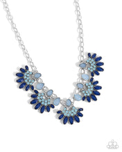 Load image into Gallery viewer, Flawless Fringe - Blue necklace A037