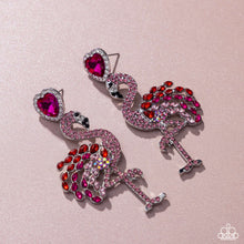 Load image into Gallery viewer, Flamingo Freestyle - Pink post earring E043