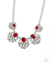 Load image into Gallery viewer, Midsummer Masterpiece - Red necklace E016