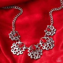 Load image into Gallery viewer, Midsummer Masterpiece - Red necklace E016