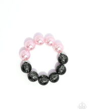 Load image into Gallery viewer, $16 SET: Lacy Lady pink necklace + bracelet A041