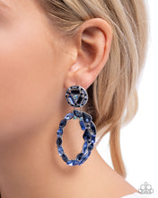 Load image into Gallery viewer, Eclectic Elevation - Blue earring A076