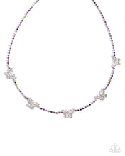 Load image into Gallery viewer, FANCIFUL of Life - Purple necklace 1931
