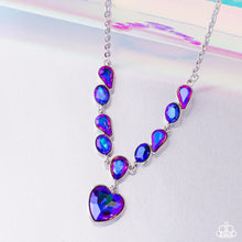 Load image into Gallery viewer, Tender Talent - Purple necklace E082