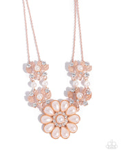 Load image into Gallery viewer, Sprouting Shimmer - Rose Gold necklace E032