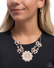 Load image into Gallery viewer, Sprouting Shimmer - Rose Gold necklace E032