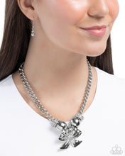 Load image into Gallery viewer, Big Deal Bow - White NECKLACE LRSHELF